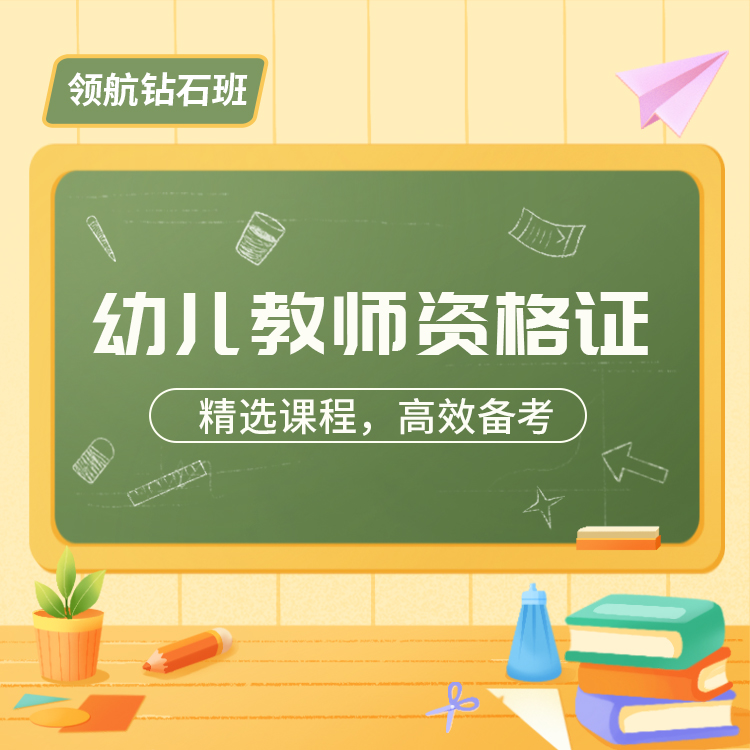 2027幼儿教师资格领航钻石班